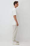 % 100 Pamuk Bisiklet Yaka Basic Erkek T Shirt 0612269-70057 EKRU