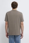 % 100 Pamuk Bisiklet Yaka Basic Erkek T Shirt 066249-87875 KAHVE