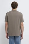 % 100 Pamuk Bisiklet Yaka Basic Erkek T Shirt 066249-87875 KAHVE