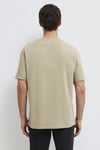 % 100 Pamuk Bisiklet Yaka Basic Erkek T Shirt 0611596-70360 BEJ