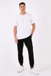 % 100 Pamuk Bisiklet Yaka Regular Fit Erkek T Shirt 5902757 BEYAZ