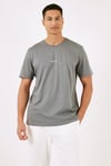 % 100 Pamuk Bisiklet Yaka Regular Fit Erkek T Shirt 5902757 AÇIK HAKİ