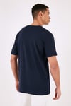 % 100 Pamuk Bisiklet Yaka Regular Fit Erkek T Shirt 5902757 İNDİGO