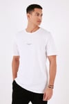 % 100 Pamuk Bisiklet Yaka Regular Fit Erkek T Shirt 5902757 BEYAZ