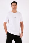% 100 Pamuk Bisiklet Yaka Regular Fit Erkek T Shirt 5902757 BEYAZ