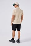 % 100 Pamuk Dokulu Düğmeli Erkek Polo Yaka T Shirt 6SM5010-BG BEJ