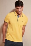 % 100 Pamuk Düğmeli Regular Fit Erkek Polo Yaka T Shirt 5902118 HARDAL