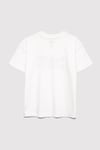 % 100 Pamuk Logolu Bisiklet Yaka Erkek Çocuk T Shirt 6610397-70057 EKRU