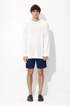 % 100 Pamuk Loose Fit İnce Triko Erkek Sweat 0612326-80194 BEJ
