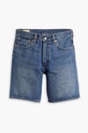 % 100 Pamuk Loose Fit Normal Bel Erkek Short A8461-0003 KOYU MAVİ