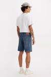 % 100 Pamuk Loose Fit Normal Bel Erkek Short A8461-0003 KOYU MAVİ