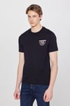 % 100 Pamuk Regular Fit Bisiklet Yaka Erkek T Shirt W2610018 001 SİYAH