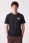 % 100 Pamuk Regular Fit Bisiklet Yaka Erkek T Shirt 912435-2001 SİYAH