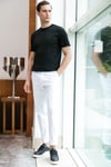 % 100 Pamuk Regular Fit Bisiklet Yaka Erkek T Shirt 5902407 SİYAH