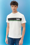 % 100 Pamuk Regular Fit Bisiklet Yaka Erkek T Shirt L211918 102 EKRU