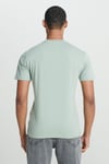 % 100 Pamuk Regular Fit Bisiklet Yaka Erkek T Shirt L60UFQ303 MİNT