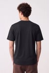 % 100 Pamuk Regular Fit Bisiklet Yaka Erkek T Shirt 912435-2001 SİYAH