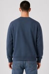 % 100 Pamuk Regular Fit Bisiklet Yaka Erkek Sweat 00AUV-0001 LACİVERT