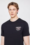 % 100 Pamuk Regular Fit Bisiklet Yaka Erkek T Shirt W2610018 001 SİYAH