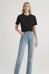 % 100 Pamuk Regular Fit Bisiklet Yaka Kadın T Shirt 1600955-900 SİYAH