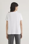 % 100 Pamuk Regular Fit Bisiklet Yaka Kadın T Shirt 1600955-620 BEYAZ