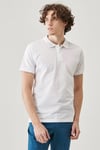 % 100 Pamuk Regular Fit Düğmeli Erkek Polo T Shirt L211810102 102 BEYAZ