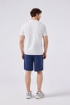 % 100 Pamuk Regular Fit Düğmeli Erkek Polo Yaka T Shirt 6SM5018-OF BEYAZ