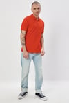 % 100 Pamuk Regular Fit Düğmeli Erkek Polo T Shirt L211810512 512 MERCAN