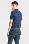 % 100 Pamuk Regular Fit Düğmeli Erkek Polo Yaka T Shirt A0229-0008 LACİVERT