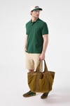 % 100 Pamuk Regular Fit Düğmeli Erkek Polo Yaka T Shirt 6SM5044-GRN YEŞİL