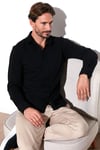 % 100 Pamuk Regular Fit Erkek Gömlek CF25W113650 SİYAH