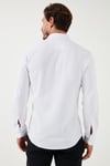 % 100 Pamuk Regular Fit Erkek Gömlek CF25W113650 BEYAZ