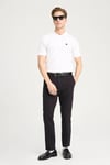 % 100 Pamuk Regular Fit Erkek Polo Yaka T Shirt W7D5K4XX2T989 BEYAZ