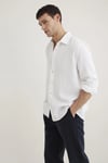 % 100 Pamuk Regular Fit Kent Yaka Erkek Gömlek 0211518-620 BEYAZ