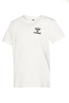 % 100 Pamuk Regular Fit Logo Baskılı Bisiklet Yaka Unisex Çocuk T Shirt 980347-9003 BEYAZ