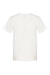 % 100 Pamuk Regular Fit Logo Baskılı Bisiklet Yaka Unisex Çocuk T Shirt 980347-9003 BEYAZ