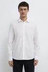 % 100 Pamuk Regular Fit Uzun Kollu Erkek Gömlek 0212011-620 BEYAZ
