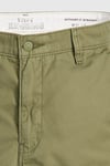 % 100 Pamuk Relaxed Fit Normal Bel Erkek Short A4661-0049 HAKİ