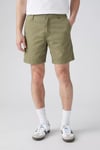 % 100 Pamuk Relaxed Fit Normal Bel Erkek Short A4661-0049 HAKİ