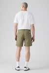 % 100 Pamuk Relaxed Fit Normal Bel Erkek Short A4661-0049 HAKİ