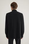 % 100 Pamuk Slim Fit Uzun Kollu Erkek Gömlek 0211583-900 SİYAH