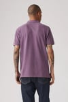 % 100 Pamuk Standart Fit Düğmeli Erkek Polo Yaka T Shirt 35883-0270 MOR