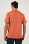 % 100 Pamuklu Slim Fit Bisiklet Yaka Cepli Erkek T Shirt 5902000 Tarçın