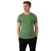 % 100 Pamuklu Slim Fit Bisiklet Yaka Cepli Erkek T Shirt 5902000 YEŞİL