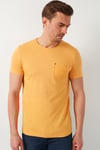 % 100 Pamuklu Slim Fit Bisiklet Yaka Cepli Erkek T Shirt 5902000 HARDAL