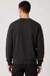 %100 Pamuk Regular Fit Bisiklet Yaka Erkek Sweat 00AUV-0000 SİYAH