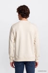 %100 Pamuk Regular Fit Bisiklet Yaka Erkek Sweat L82IRY10 2 BEYAZ
