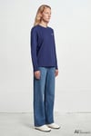 %100 Pamuk Regular Fit Bisiklet Yaka Logolu Kadın Sweat 1620079-70722 SAKS