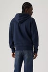 %100 Pamuk Regular Fit Kapüşonlu Erkek Sweat 34584-0048 LACİVERT