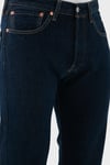 501 % 100 Pamuklu Slim Fit Boru Paça Jeans Erkek Kot Pantolon A7735-0015 LACİVERT